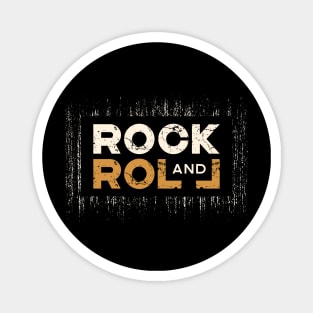 ROCK AND ROLL Magnet